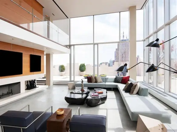 Relaxing apartment bay view